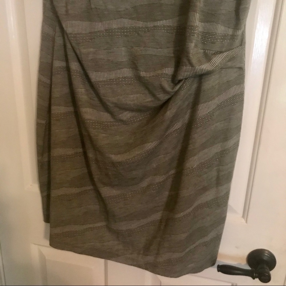 Time and Tru Side Tie Knit T-shirt Dress XXL - Picture 2 of 6